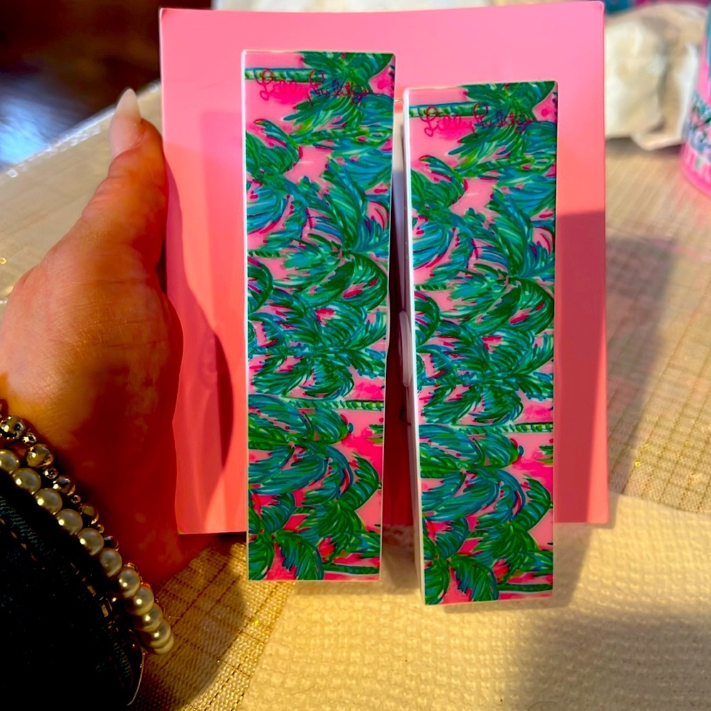 Lilly p beach towel clips